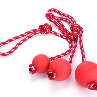 Pet-resistant bite-free ball Solid rubber bouncy ball Toy ball Bite-resistant bite ball