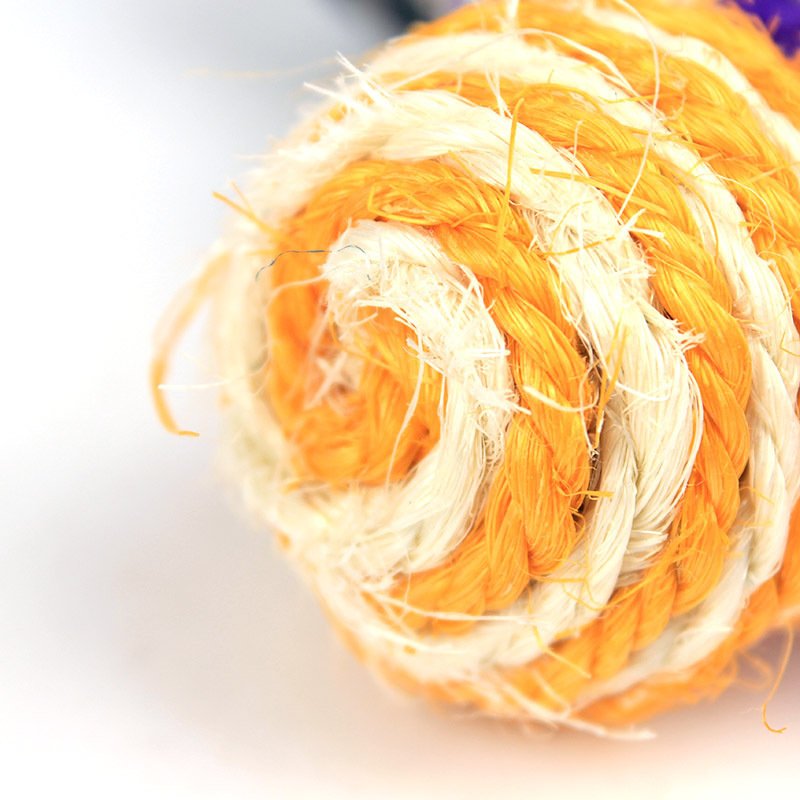 Cat scratching toy sisal tease cat ball - Image 4