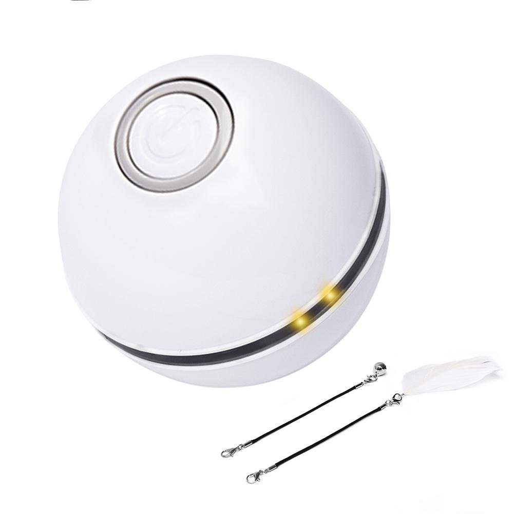 Usb Rechargeable Laser Funny Cat Ball Self-hey Cat Toy - Image 4