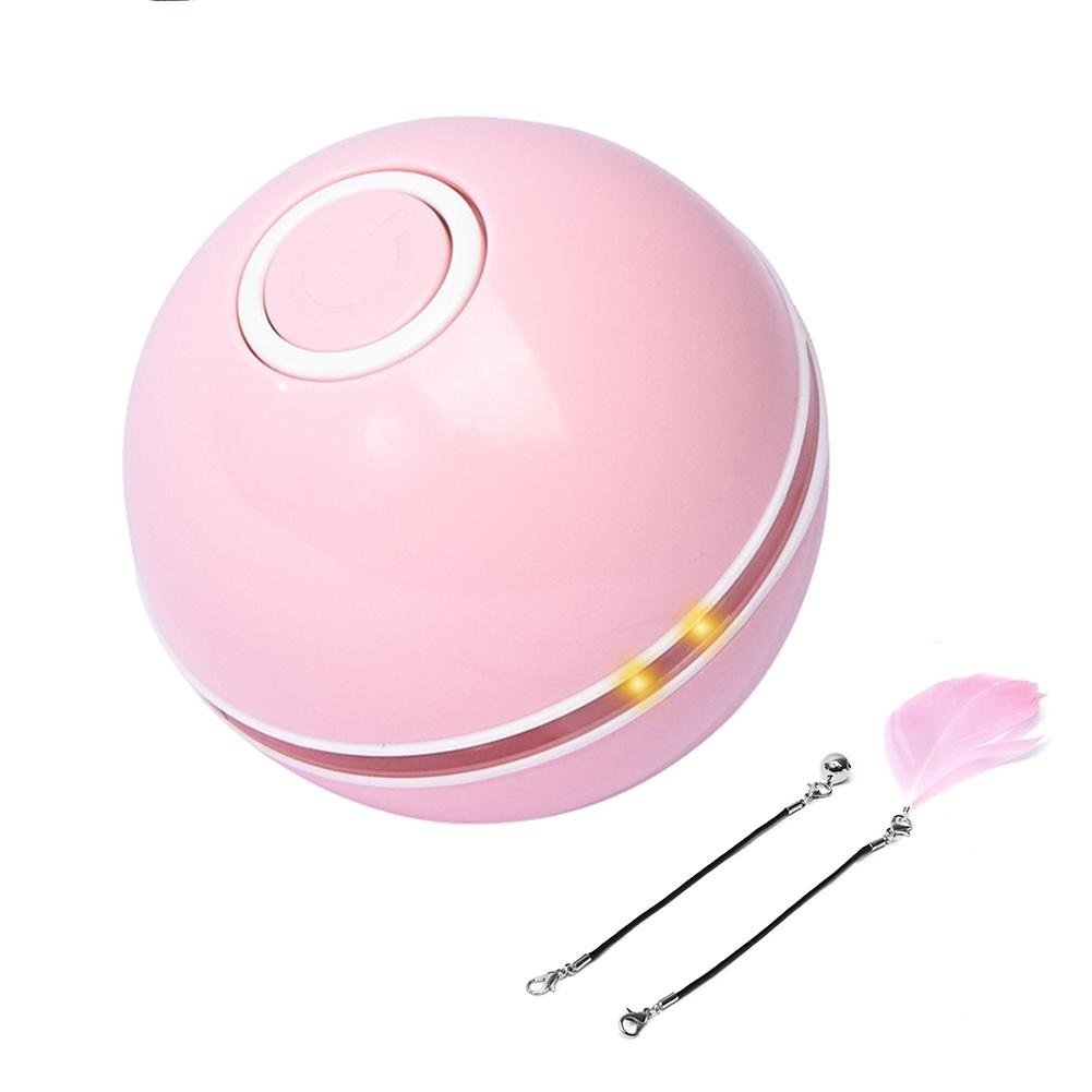Usb Rechargeable Laser Funny Cat Ball Self-hey Cat Toy - Image 5