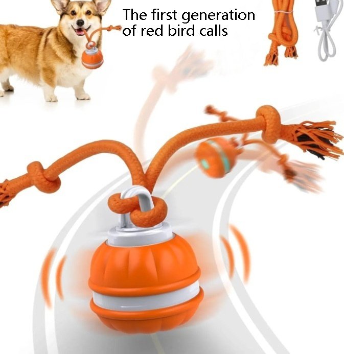 Pet Ball For Dogs Interactive Toys Motion Activate Rolling Ball For Puppy Small Dogs Automatic Moving Toy USB Rechargeable Toy Pet Products - Image 10