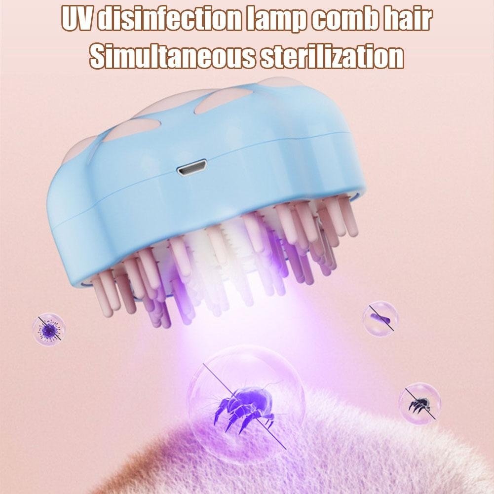 Electric Cat Dog Spray Comb Pets Supplies Cat Shape Pet Products - 4