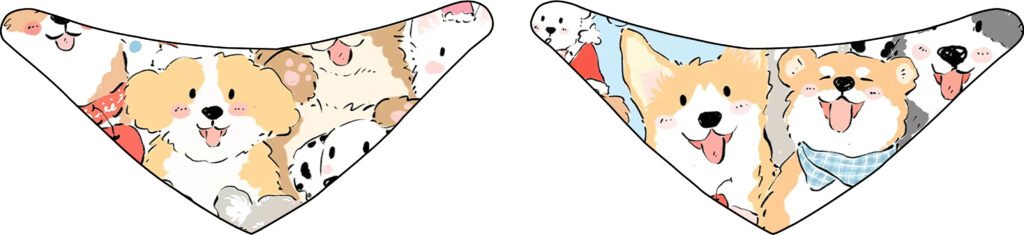 Reversible Pet Bandana - 6
