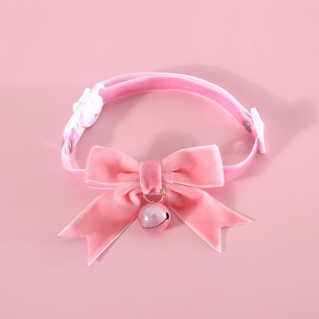 Spring Festival Christmas Velvet Hand Bow Tie Anti-suffocation Buckle - 2