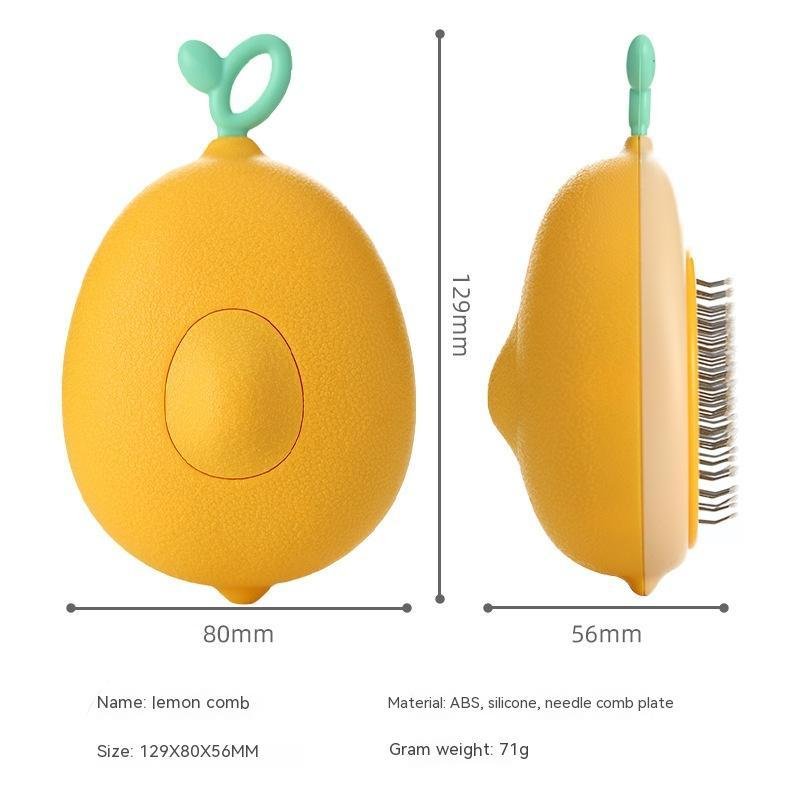 Cat Brush Hair Remover Cleaning Avocado Shaped Dog Grooming Tool Pet Combs Brush Stainless Steel Needle Pet Cleaning Care - 5