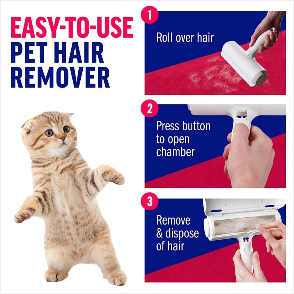 Pet Hair Picker Roller Hair Remover - 7