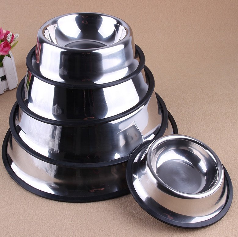 Classic Stainless Steel Bowls - 6