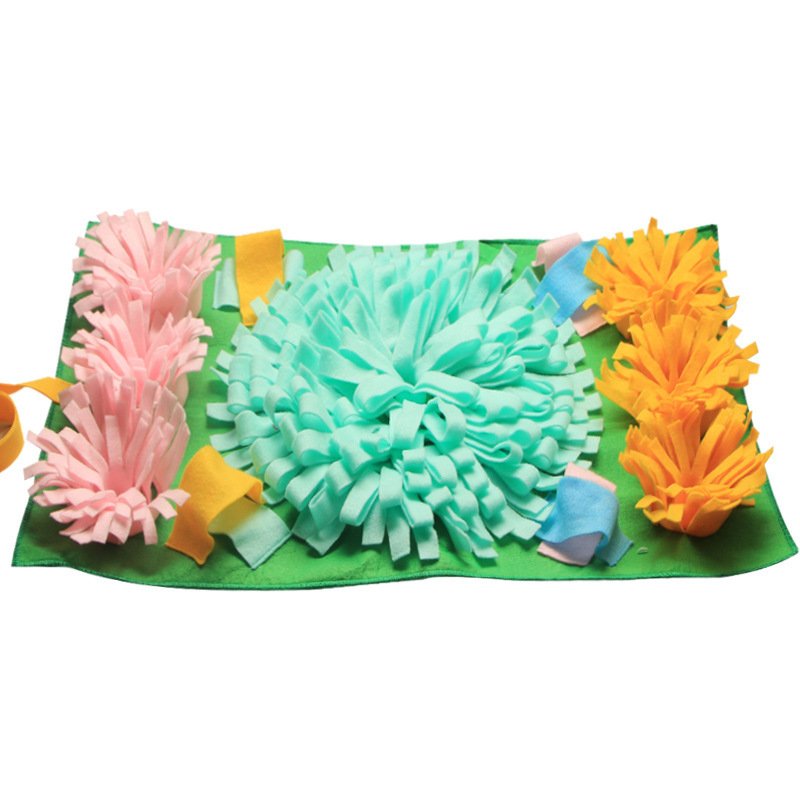 3D multicolored snuffle mat - 2