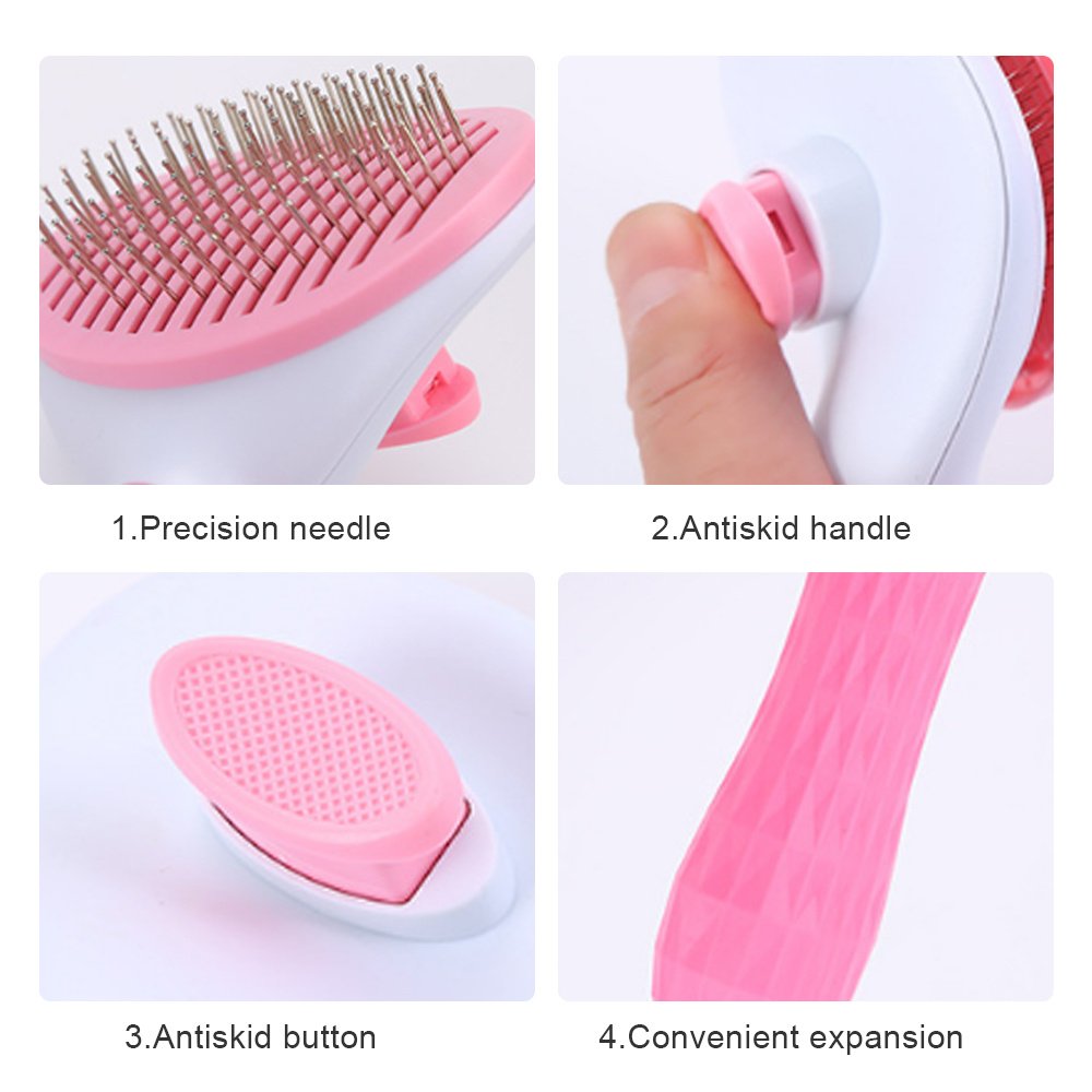 Pet grooming clean comb - 4