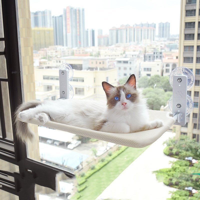 Cat Suction Cup Window Glass Hammock Pet Cat Pets Products - 4