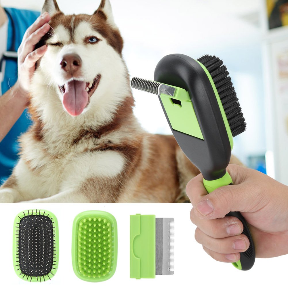 5-in-1 Pet Cleaning and Grooming Comb Set - 3