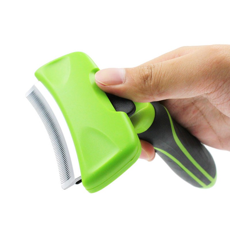 Combs Grooming-Brush Deshedding-Tool Pet-Hair-Remover Edge-Trimming Dog-Cat-Rake Furmine - 2