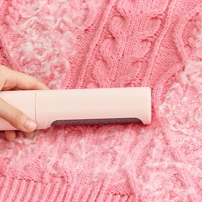 2-1 Reusable Pet Hair Remover Brush Lint Roller Portable Effective Self Cleaning Tool for Cat Dog Fur Hair Dust Removal Brush - 5