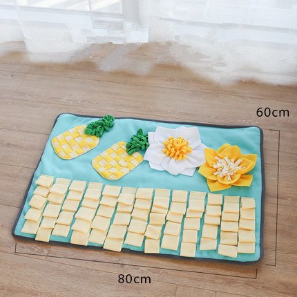 Pet Sniffing Mat Dogs Consume Energy Training Decompression Puzzle Slow Food Toy Blanket - 4