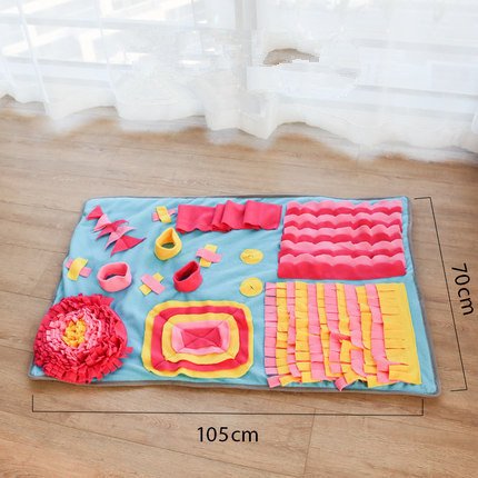Pet Sniffing Mat Dogs Consume Energy Training Decompression Puzzle Slow Food Toy Blanket - 6