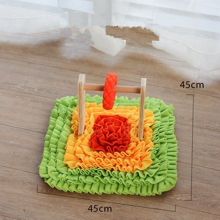 Pet Sniffing Mat Dogs Consume Energy Training Decompression Puzzle Slow Food Toy Blanket - 5