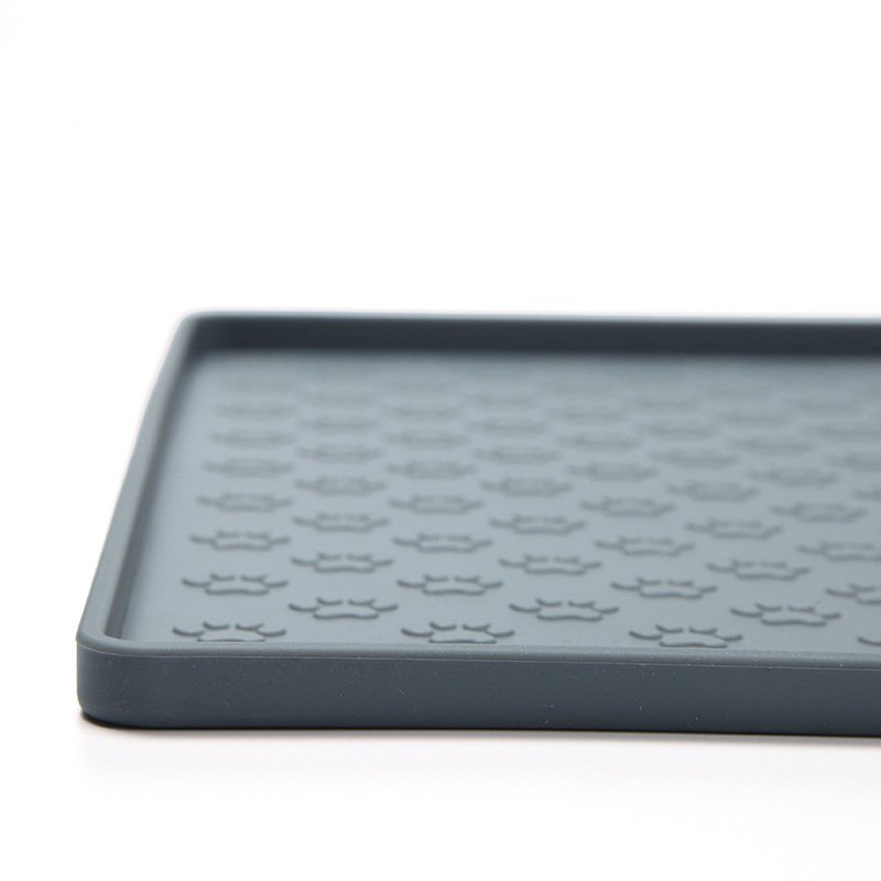 Spot Pet Mat, Waterproof And Easy To Clean Silicone Dog Mat, Cat Mat, Square Pet Placemat, Pet Supplies - 7