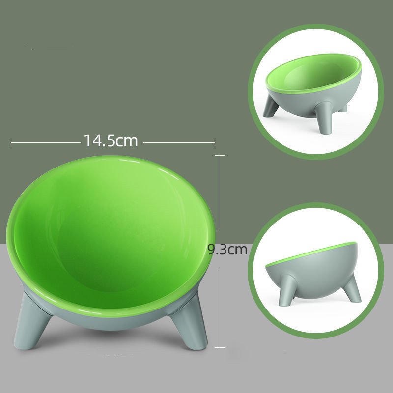 Cat Dog Bowl With Stand Pet Feeding Food Bowls Dogs Bunny Rabbit Nordic Color Feeder Product Supplies Pet Accessories - 3