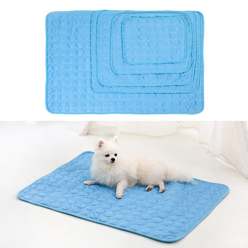 Summer Cooling Pet Sleeping Ice Silk Mat - 7