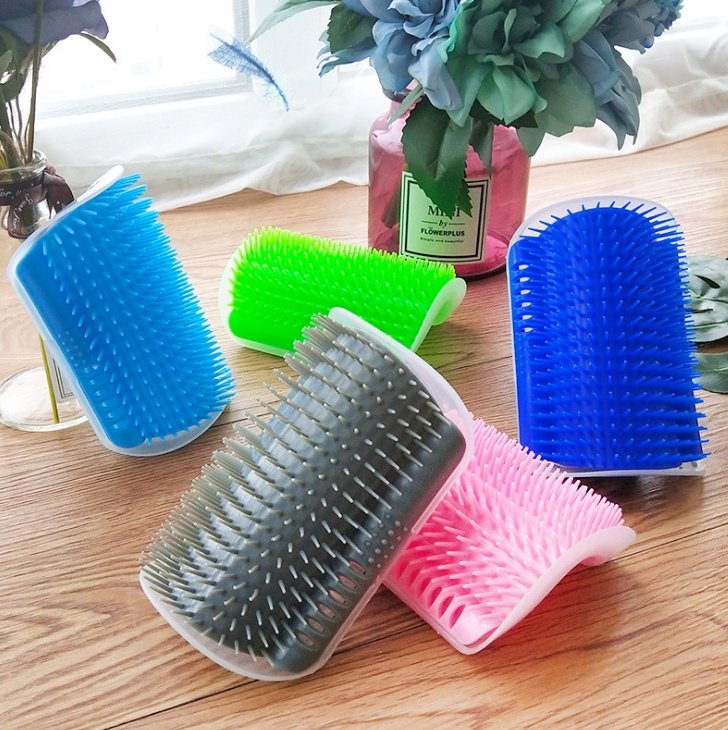 Cat Self-Grooming Brush Pet Wall Rubbing Device - 4