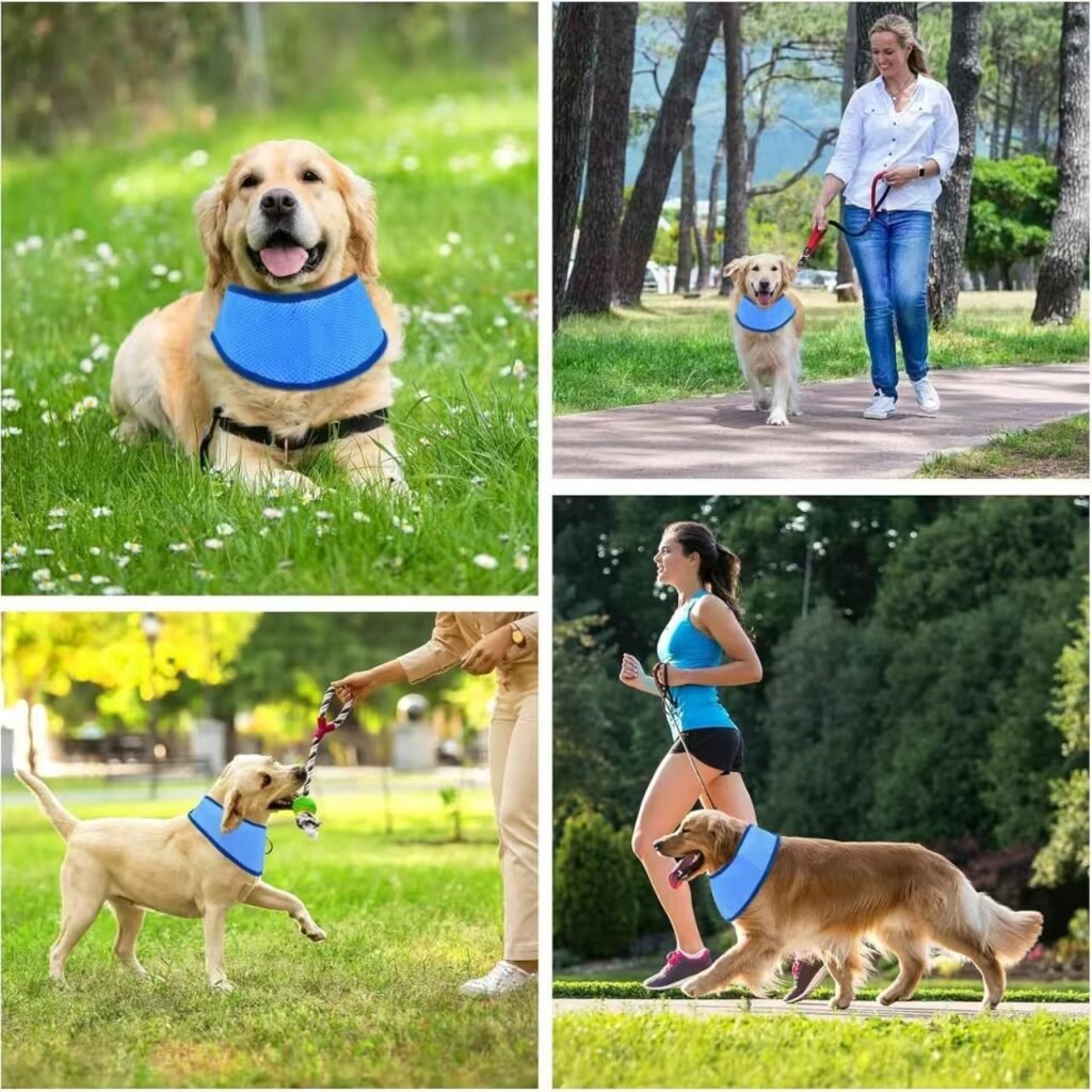 Breathable Sun Protective Cooling Pet Cooling Scarf - 7