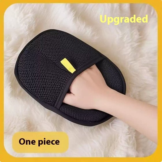 Pet Hair Remover Mitt Pet Hair Remover Gloves Deshedding Brush Glove For Dog Cat Rabbit With Long Short Curly Hair - 8