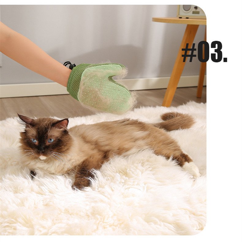 Comb 2-in-1 Floating Hair Removal Pet Gloves Pet Supplies Dog Cat Hair Remove - 6