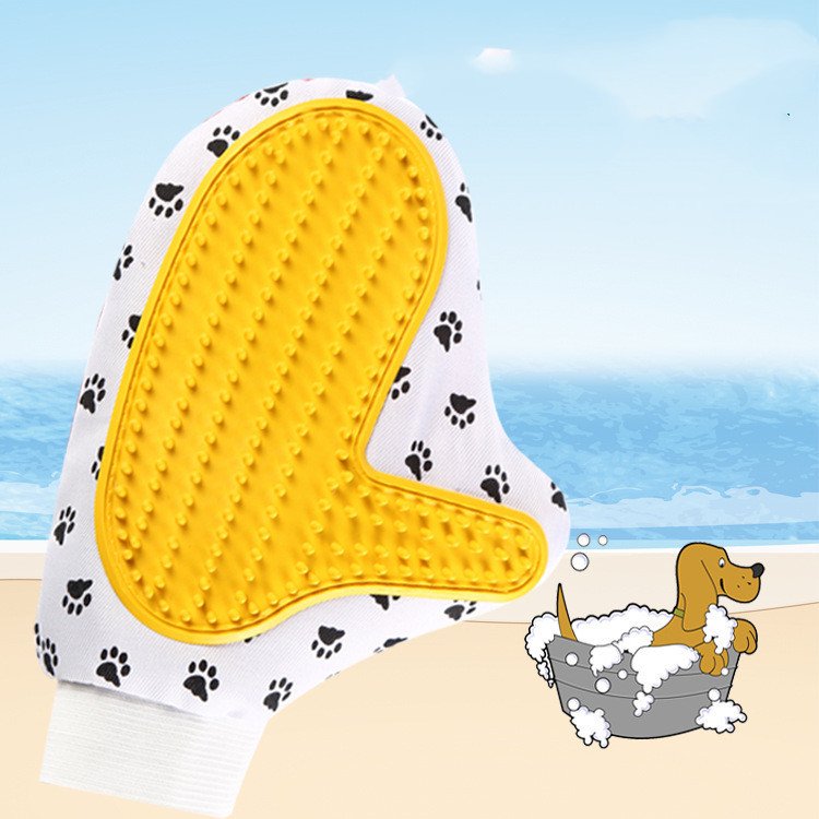 Silicone Pet brush Glove Deshedding Gentle Efficient Grooming Cat Glove Dog Bath Pet Cleaning Supplies Pet Glove Dog Accessories - 2