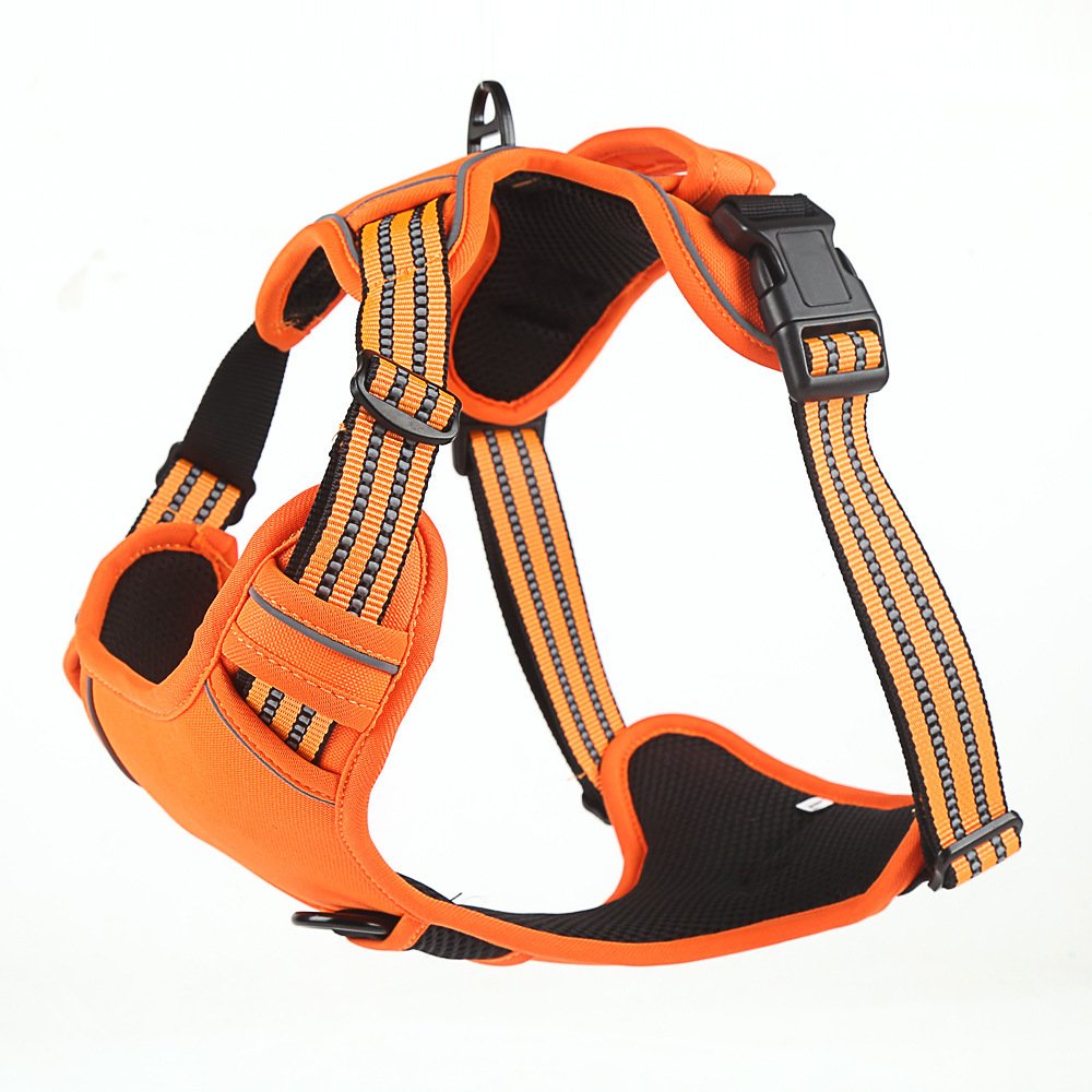 Dog Harness No Pull Breathable Reflective Pet Harness Vest - 8