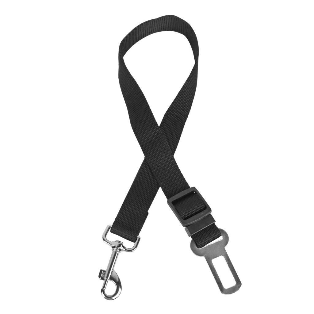 2Pcs Pet Dog Seat Belt Leash Adjustable Pet Dog Cat Safety Leads Harness Car Vehicle Nylon Fabric Seatbelt Strap - 3
