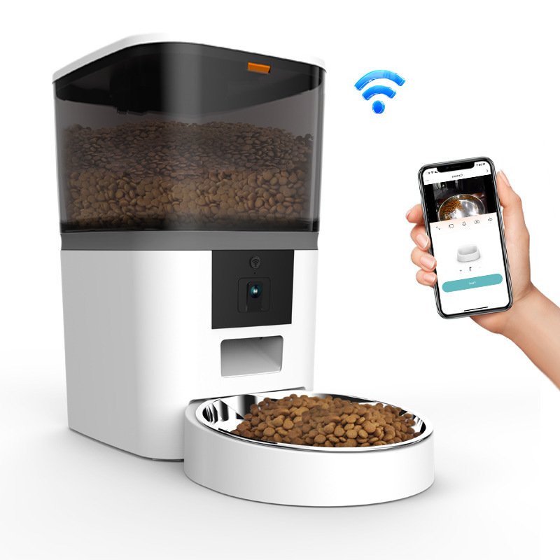Video Camera With Adjustable Performance Pet Feeder - 3