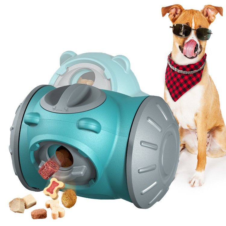 Dog Tumbler Toys Increases Pet IQ Interactive Slow Feeder For Small Medium Dogs Cat Training Balance Car Feeder Pet Toy Pet Products - 3