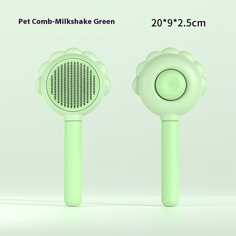 2 In 1 Self Cleaning Dog Brush Comb With Spray Pets Grooming Hair Remover Combs Brush Floating Hair Pet Grooming Brush Pet Products - 7