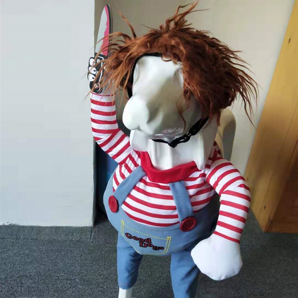 Halloween Pet Costume Pet Dog Funny Clothes Adjustable Dog Cosplay Costume Scary Costume Party Gatherings - 5