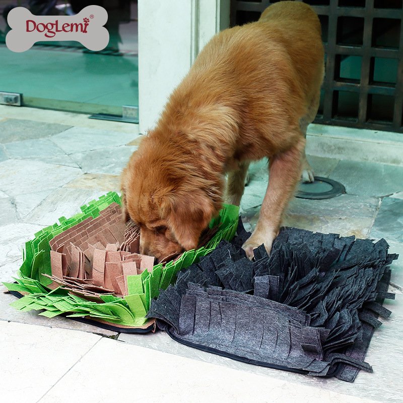 Washable Pet Sniffing Mat Toy Smell Training Puzzle Blanket for Puppy Dog Cat - 2
