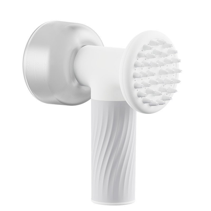 Automatic Foaming Dog Cat Bath Brush Dog Shampoo Brush With Soap Dispenser Electric Pet Grooming Massage Brush Pet Bath Brush Scrubber Comb For Dog Cat Pet Products - 5