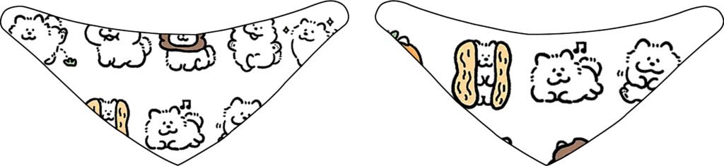 Reversible Pet Bandana - 4