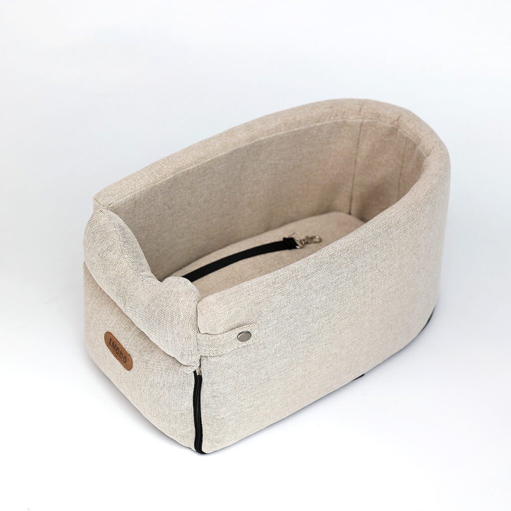 Car Central Dog Car Seat Bed Portable Dog Carrier For Small Dogs And Cats Safety Travel Bag Accessories Pet Products - 2