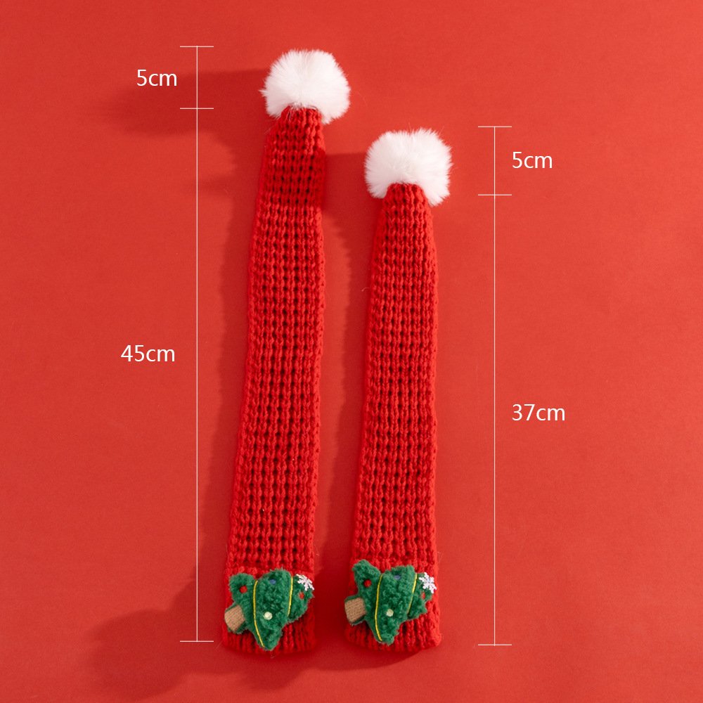 Christmas Cat Scarf Pet Elderly Decorations - 4