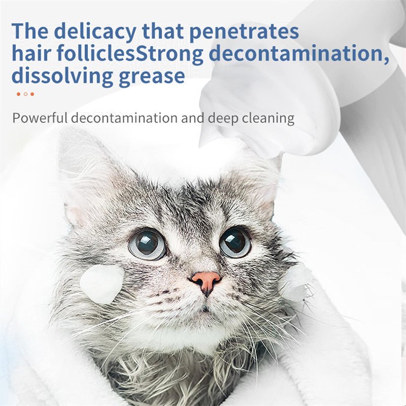 Automatic Foaming Dog Cat Bath Brush Dog Shampoo Brush With Soap Dispenser Electric Pet Grooming Massage Brush Pet Bath Brush Scrubber Comb For Dog Cat Pet Products - 4