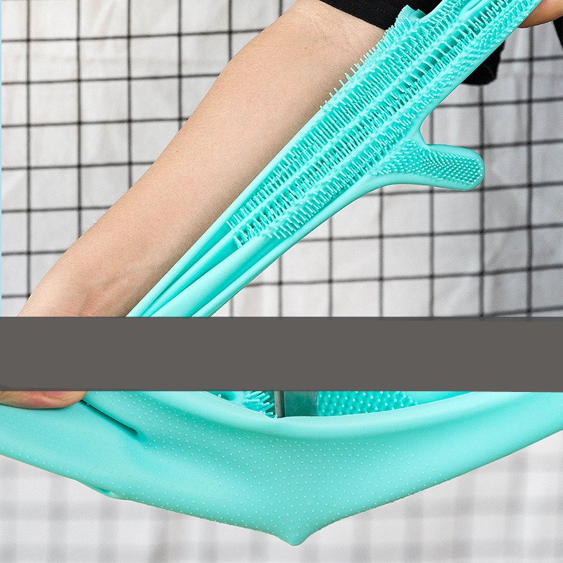 Silicone Dog Grooming Hair Comb Puppy Brush Glove Bath Cleaning Brushes Small Dog Cat Massage Pet Grooming Gloves - 4