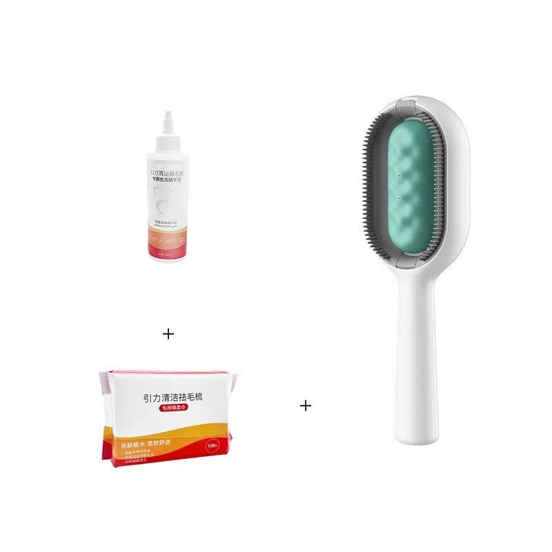 Pet Grooming Brush Dematting Dog Comb Cat Brush To Remove Floating Hair Sticky Hair With Tank Pet Cleaning Supplies - 5