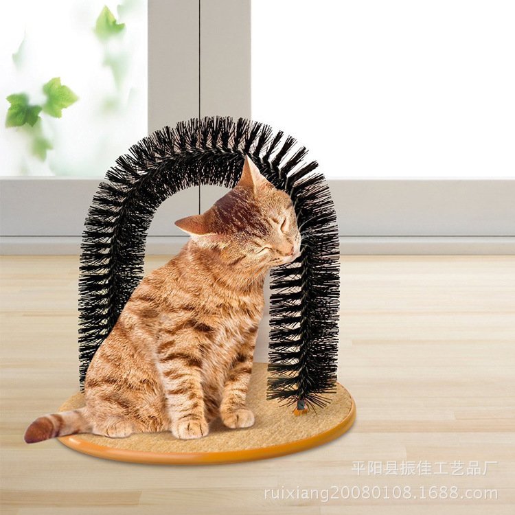 Cat Toy Scratching Massage Brush Comber Hair Cleaning - 4
