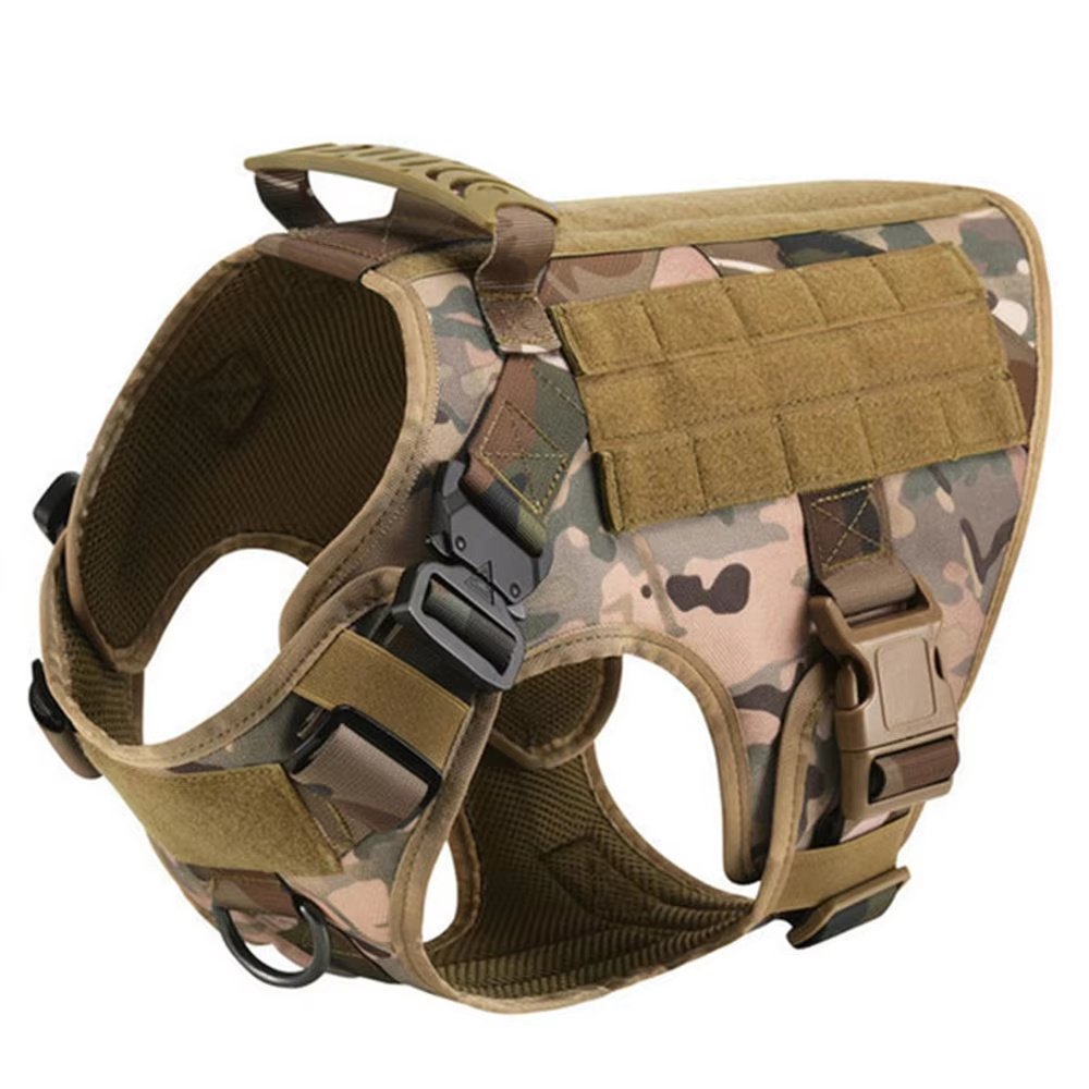 Pet Harness Luxury Dog Leash Set Chest Dog  Nylon Camouflage Dog Harness - 6