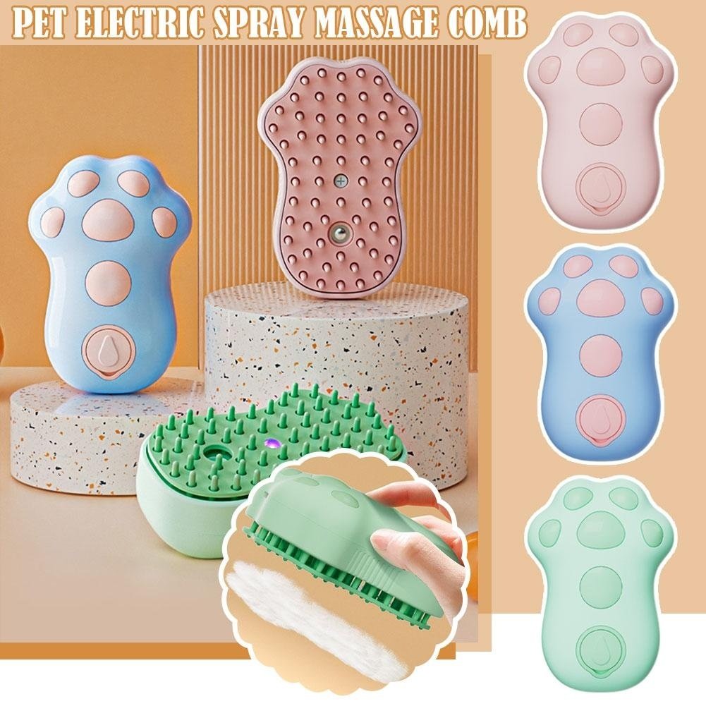 Electric Cat Dog Spray Comb Pets Supplies Cat Shape Pet Products - 9
