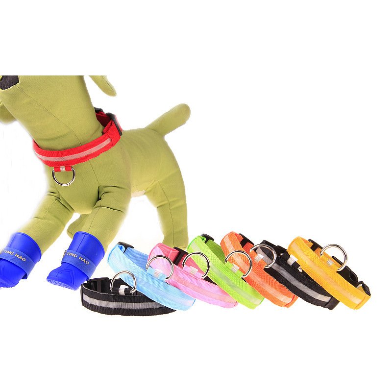 LED Luminous Pet Dog Collar Night - 8