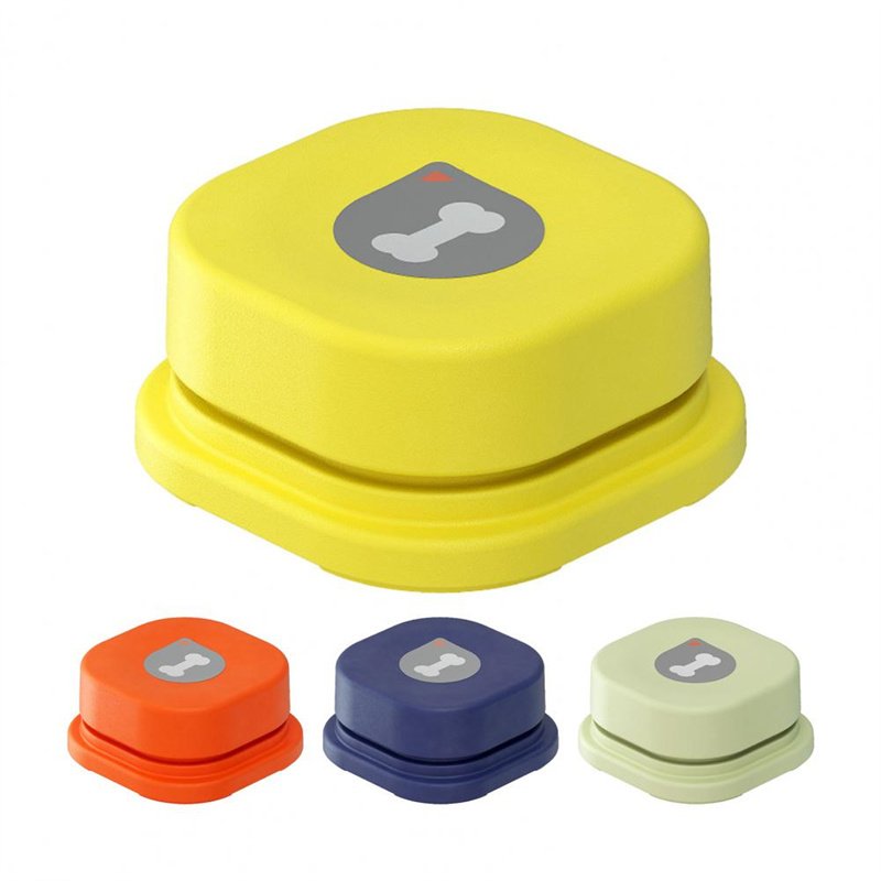 4 Colors Pet Communication Button One-click Prevent Physical Inactivity Recordable Dog Talking Button Toy Cat Toy Pet Products - 4