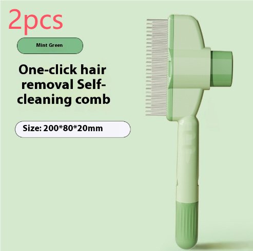 Professional Pet Comb For Dogs And Cats With Release Button Flea Cat Combs For Cats And Dogs – Easy To Use And Durable Grooming Tool Pet Products - 10