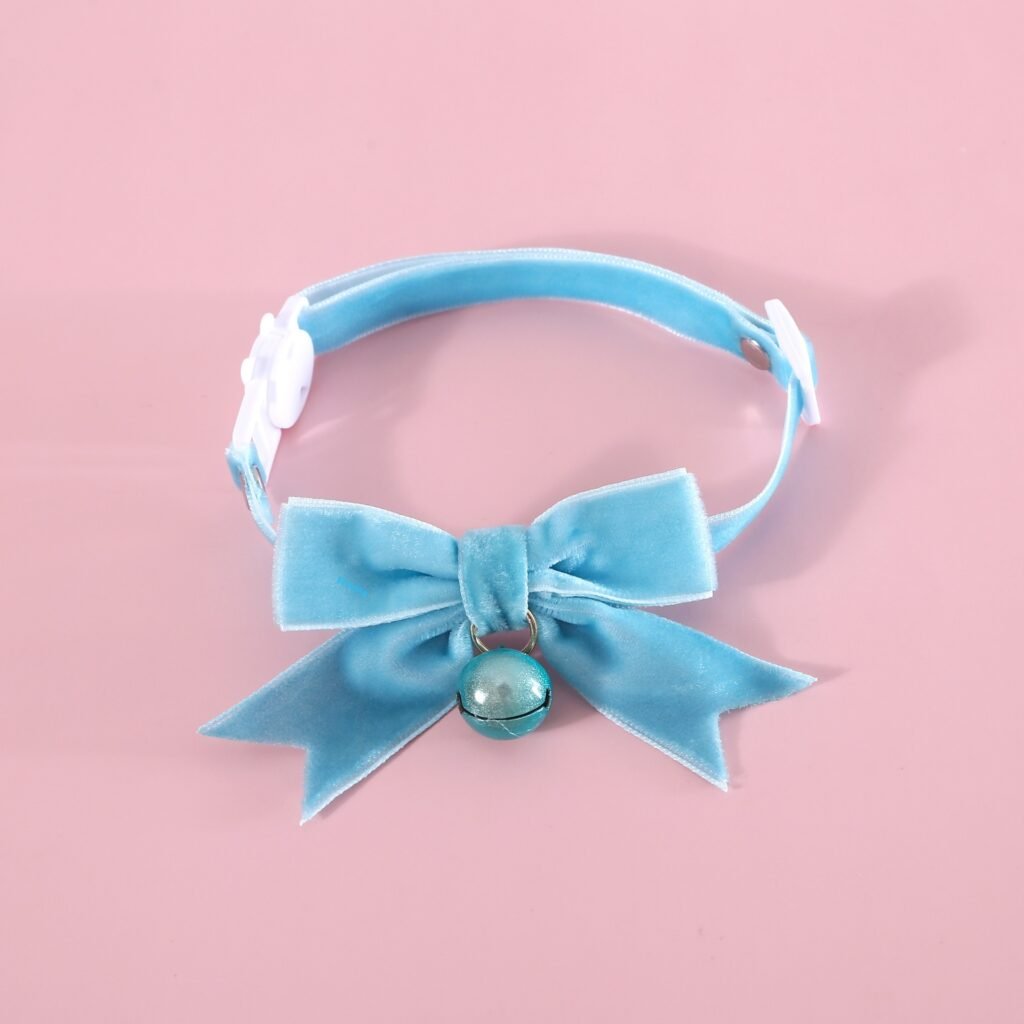 Spring Festival Christmas Velvet Hand Bow Tie Anti-suffocation Buckle - 4