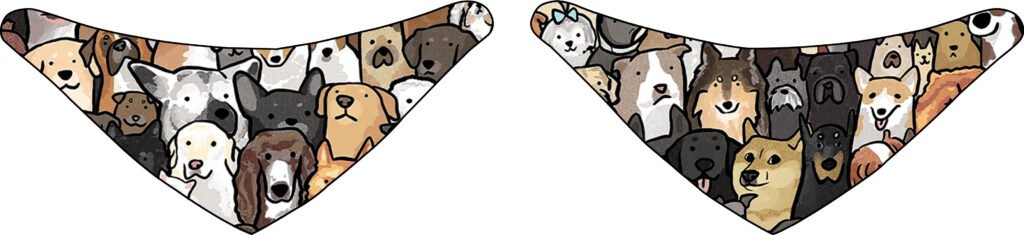 Reversible Pet Bandana - 7